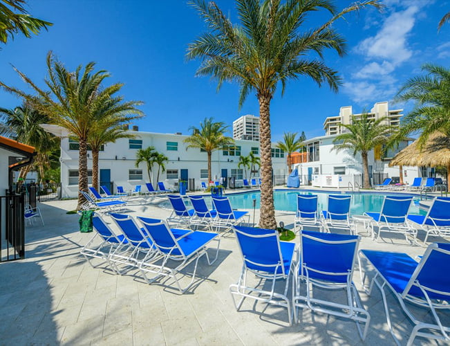 Siesta Key Hotel Pool Area